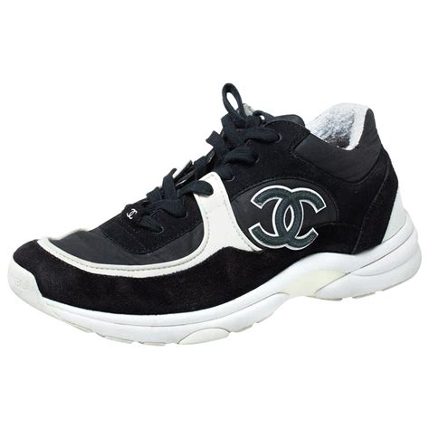 buy chanel trainers|chanel trainers black and white.